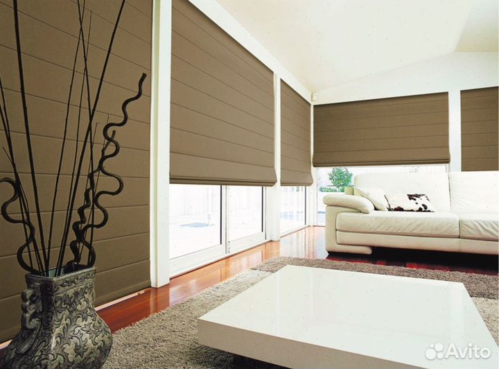 Римские шторы. Ухаживайте легко без стирки