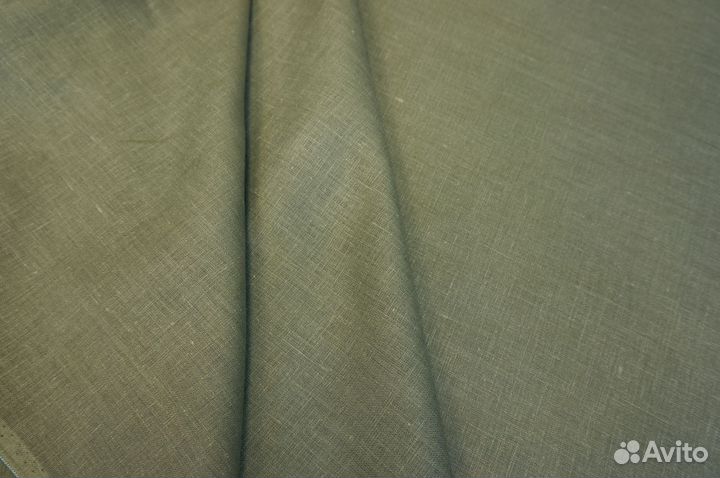Костюмная ткань лён 
