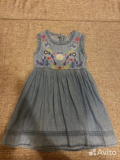 Джинсовое платье