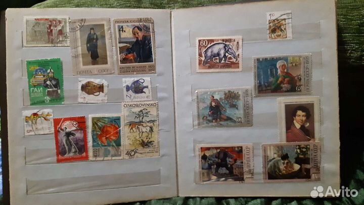 Кляссер с марками