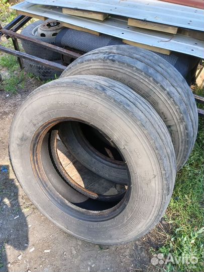 Шины бу Триэнжл 215/75 r 17.5 рулевые