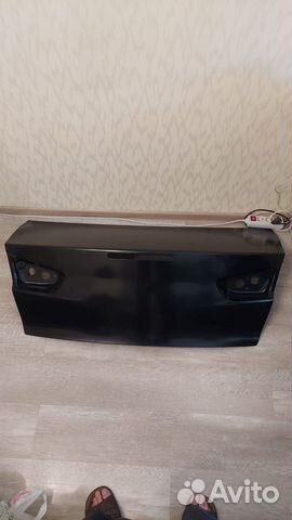 Крышка багажника под спойлер lancer x