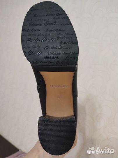 Сапоги женские 36 размер натуральная кожа