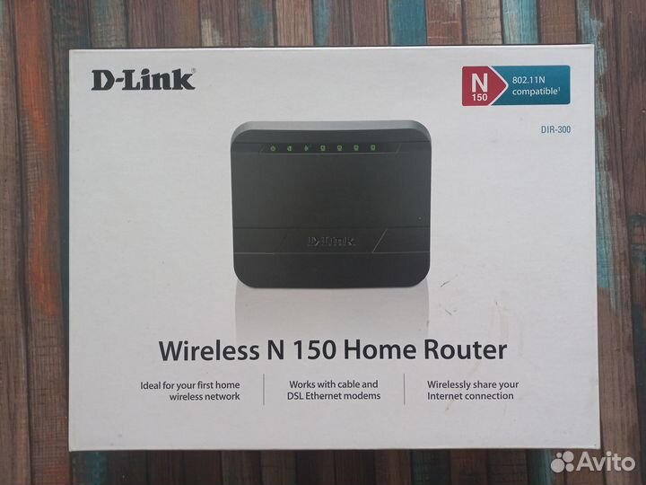 Роутер D-Link DIR-300 (считать нерабочим)