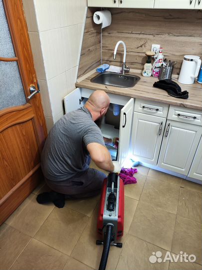 Устранение засоров канализации 24/7