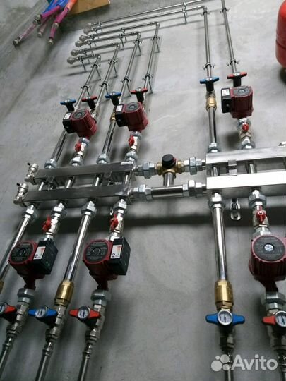 Монтаж систем отопления