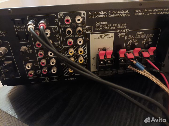 Напольные колонки Technics T100 + Ресивер Technics