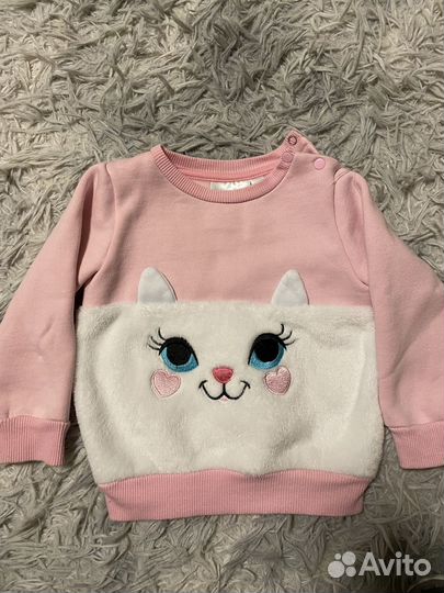 Кофта для девочки утепленная
