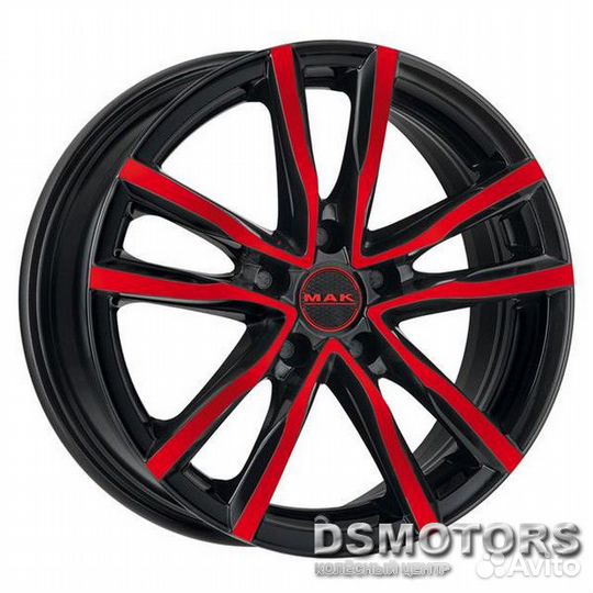 Диски Milano 7.0/17 5x114.3 ET40 d76.0 black AND R