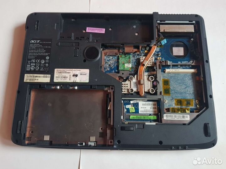 Поддон для ноутбука Acer Aspire 7520