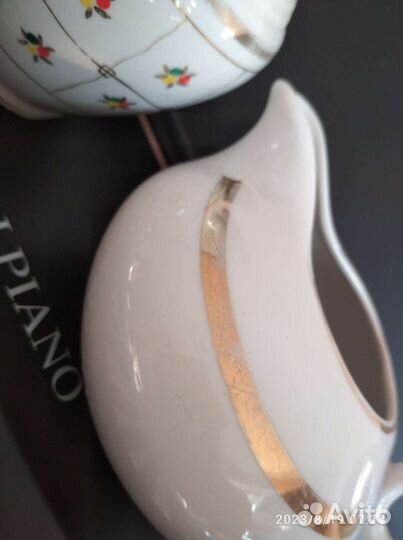 Молочники сливочники посуда СССР