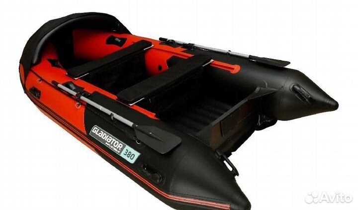 Моторная лодка пвх gladiator E380PRO