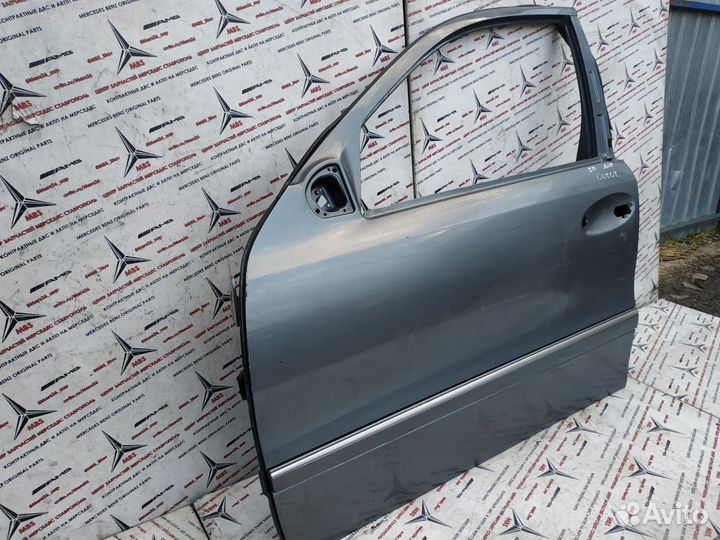 Дверь мерседес w211 левая передняя