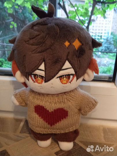 Zhongli Genshin impact plushie плюшевая игрушка