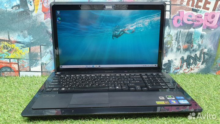 Ноутбук Sony i5/4 Gb/GT 540M 2 гб/120 Hz/ vpcf23X1