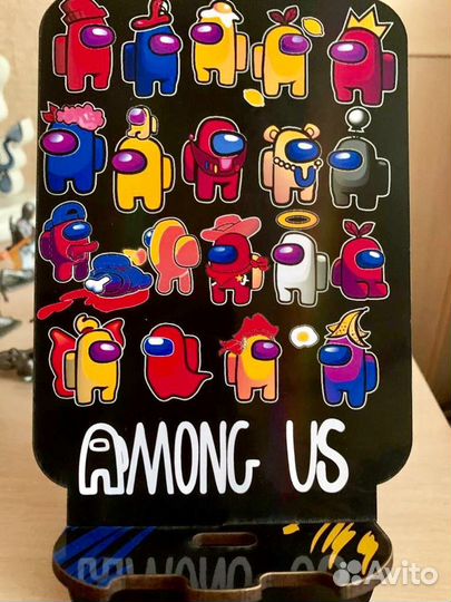 Подставка Бравл Старс, Амонг ас, Майнкрафт