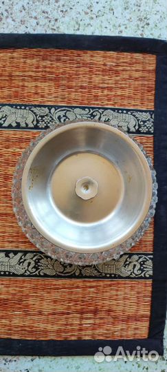 Хрустальная ваза для конфет или фруктов СССР