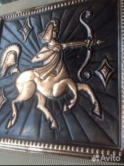 Чеканка по меди,винтаж СССР