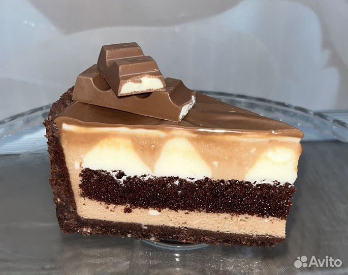 Чизкейк киндер домашний на заказ, торт на заказ