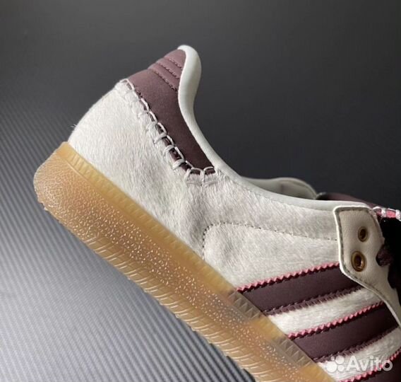 Wales Bonner x Adidas Samba Pony Tonal Cream White