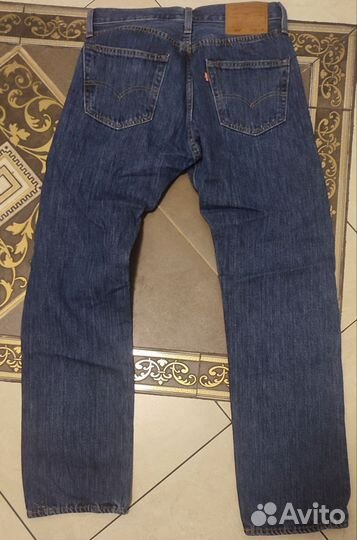 Мужские джинсы levis 501 30-30 оригинал