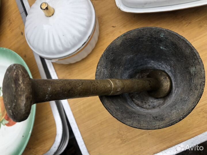 Ступка бронзовая