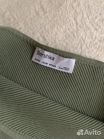 Боди bershka зеленое (M)