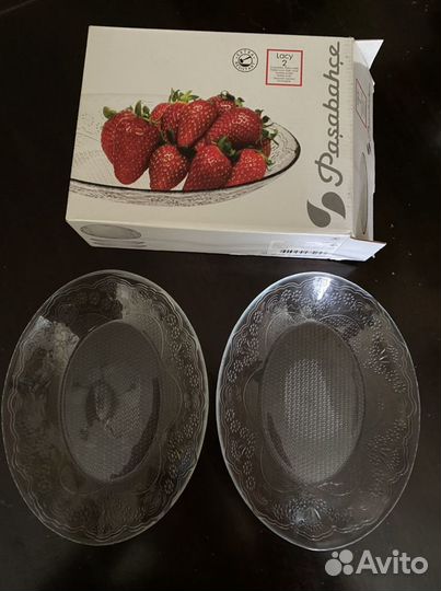 Тарелка для торта с лопаткой. Новая