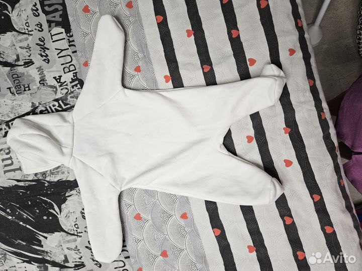 Комбинезон из футера с начесом