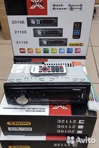 USB-автомагнитола 2019E