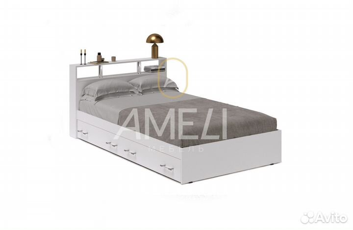 Кровать двуспальная икеа с ящиками