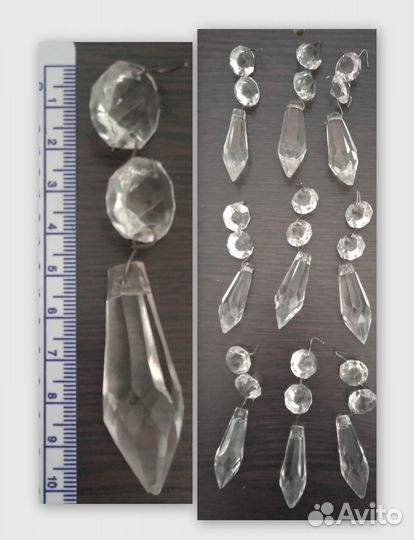 Подвески хрустальные для люстры