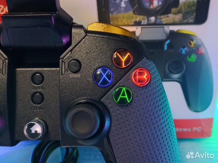 Геймпад беспроводной для телефона с держателем