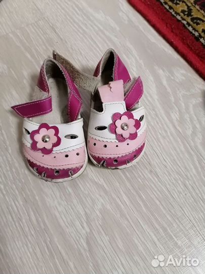 Детская обувь для девочек пакетом