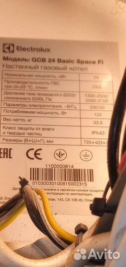 Газовый котел двухконтурный рабочий