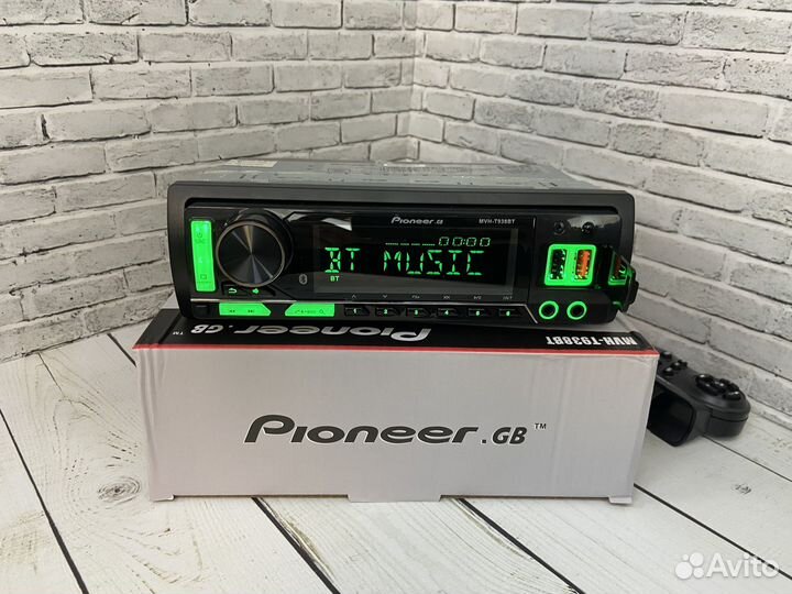 Автомагнитола процессорная с блютузом Pioneer GB