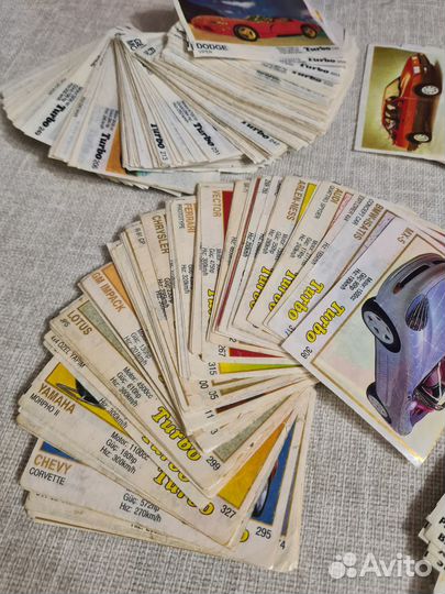 Вкладыши от жвачки турбо