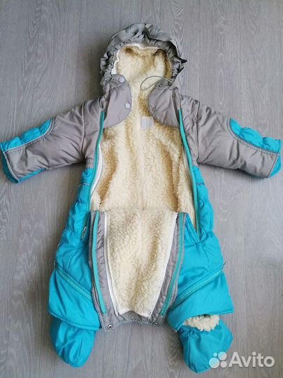 Комбинезон трансформер + шапочка