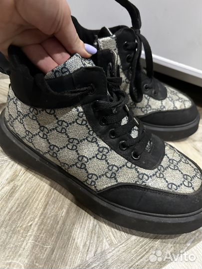 Кеды женские утепленные