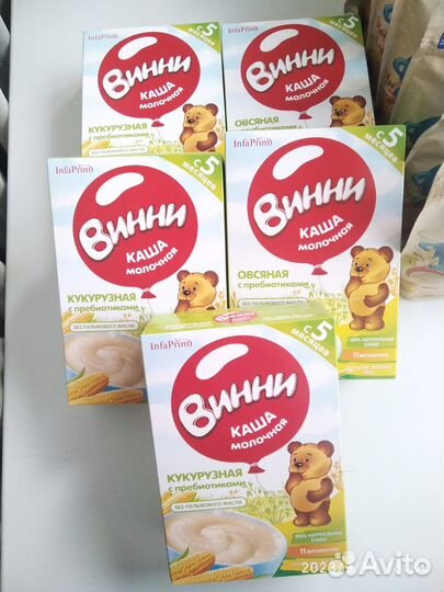 Детские каши молочные