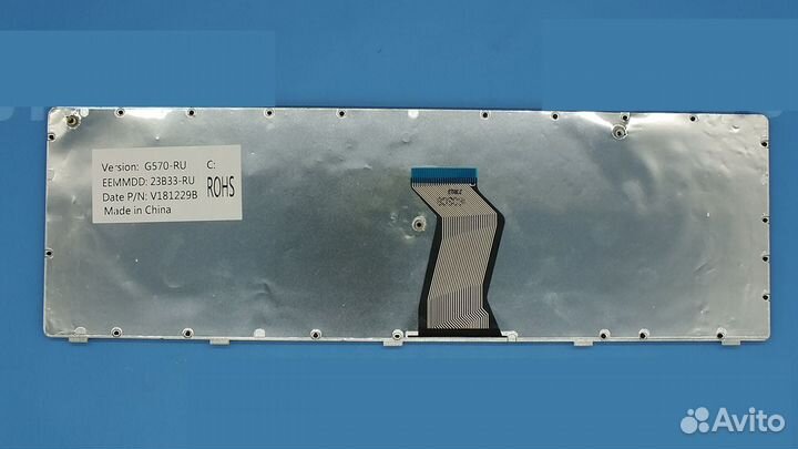 Клавиатура для Lenovo G570 G770 Z560 черная RU