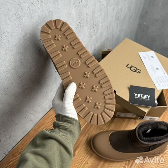 Комплект с галошами Ugg Classic Mini II Chocolate