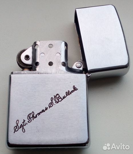 Zippo 1968 года,made in USA.Военная