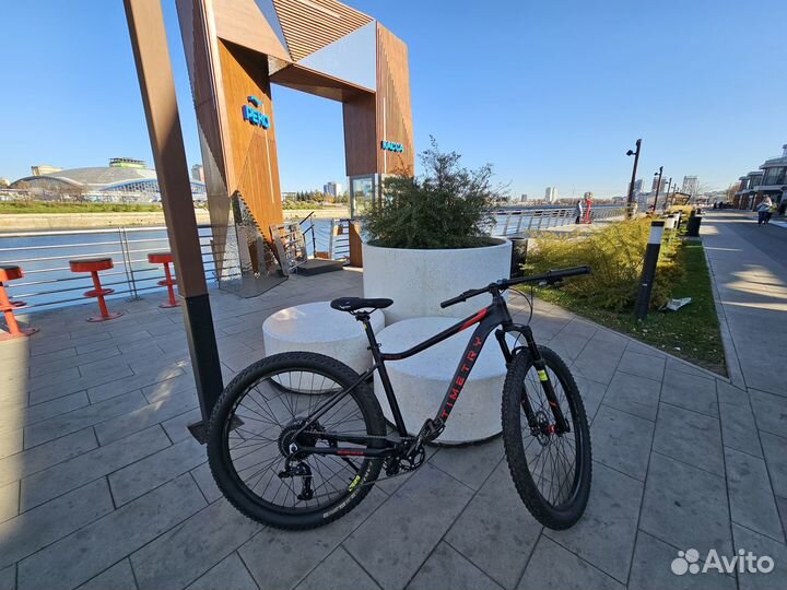 Велосипед timetry черно-красный