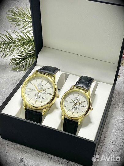 Часы парные набор Calvin Klein