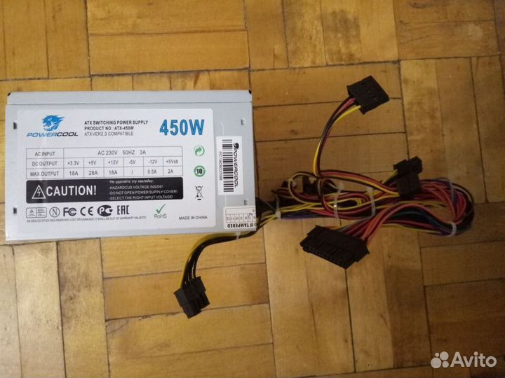 Блок питания системного блока компьютера - разбор