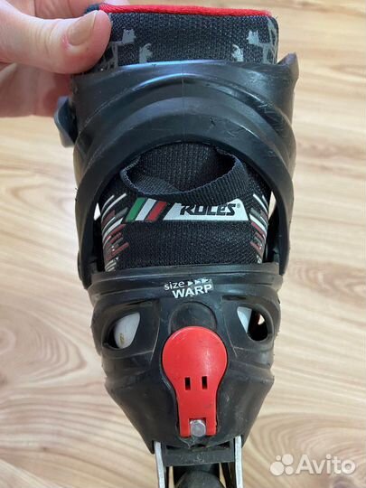 Роликовые коньки roces yuma (с защитой)