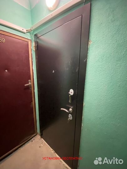 Дверь входная в квартиру с установкой