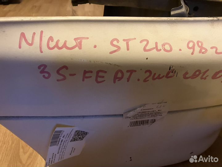 Радиатор двигателя 3 s fe caldina
