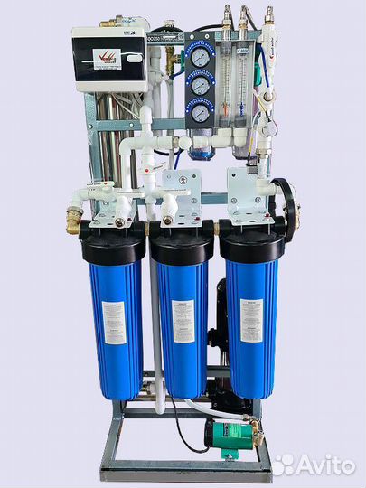 Установка обратного осмоса 250 литров в час